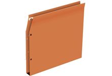 Paquet de 25 dossiers suspendus économiques pour armoires, dos 30 mm, coloris orange