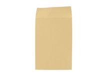 Carton de 250 pochettes kraft 229x324mm 120g soufflet 30mm bande siliconée