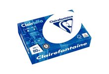 Ramette de 500 feuilles de papier blanc 80g de format A5 CLAIRALFA