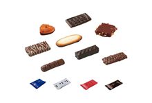 Carton assortiment de 125 biscuits chocolatés CALIDA