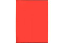 Protège-documents couverture souple en polypropylène 80 vues, rouge