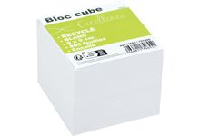Bloc cube recyclé blanc d\