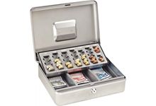 Coffret caisse et monnayeur argent