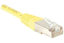 Câble RJ45 Droit 6e catégorie FTP 3 mètres jaune