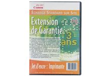 Extension de Garantie Canon  3 ans échange standard sur site IP100/LBP3010.