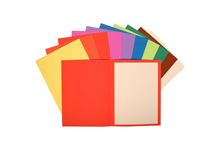 Paquet de 100 sous-chemises FLASH en carte recyclée 80g, coloris assortis