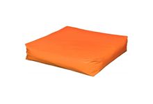 Pouf carré 120x120x30cm orange