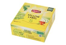 Boite de 100 sachets thé noir Yellow LIPTON