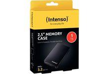 Intenso 1To disque dur externe Memory Case (USB 3.0, 2,5) noir