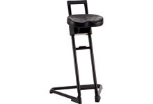 Lot de 2 tabourets comptoir noir