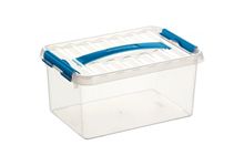 Boite de rangement QLINE 6L transparente