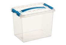 Boite de rangement QLINE 9L transparente