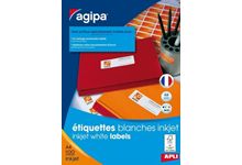 Planche etiquettes 99.1x57 agipa/100