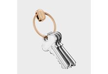 Porte clés Ring V2 rose or