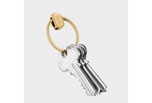 Porte clés Ring V2 jaune or