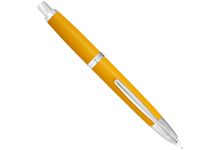 STYLO PLUME RETRACTABLE CAPLESS MOYEN JAUNE/RHODIÉ