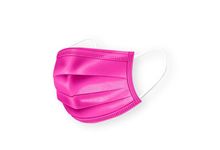 Medipop masque de protection enfant rose neon