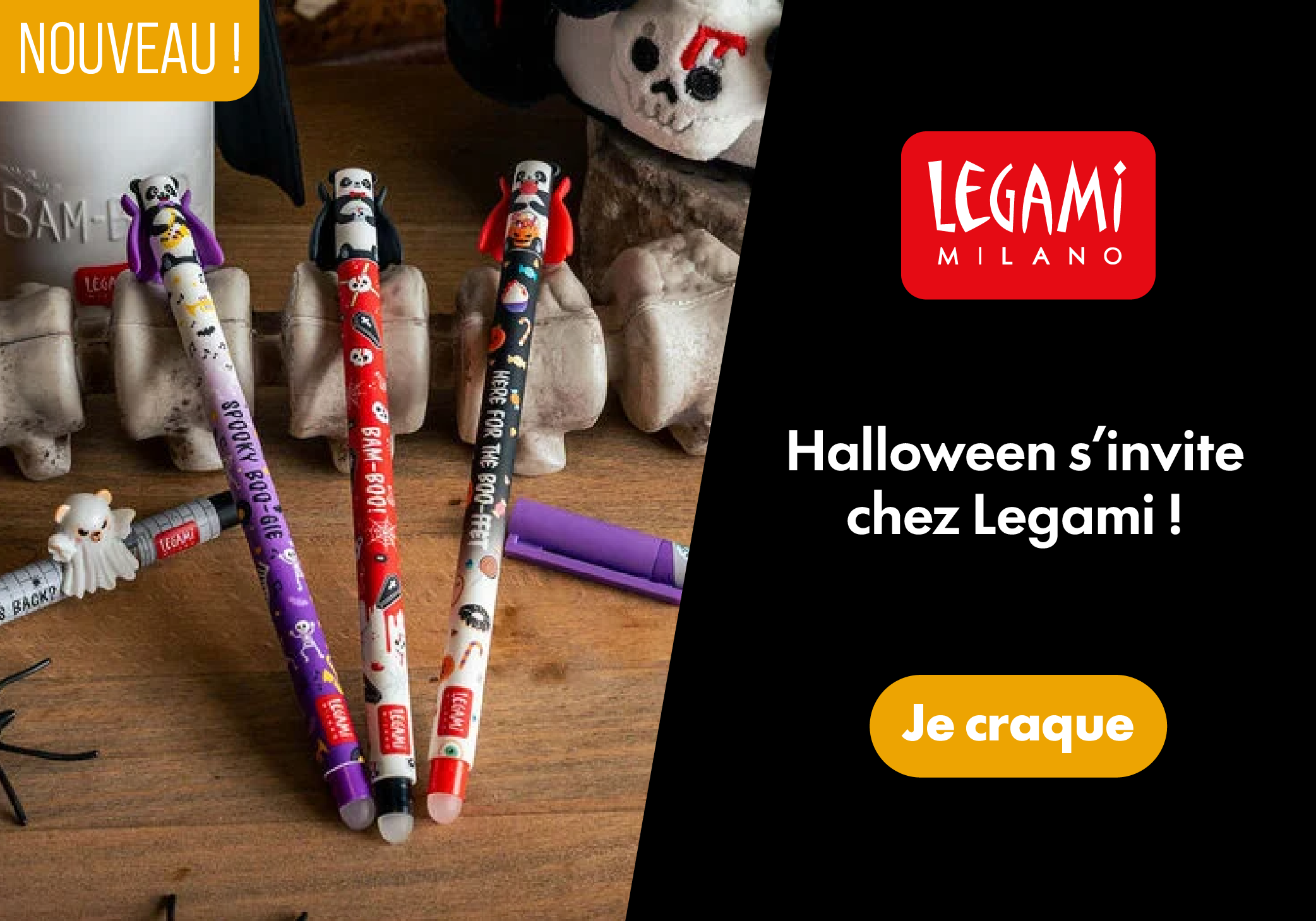 Les nouveautés Legami Halloween sont là !