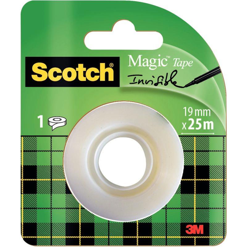 Image de  Rouleau adhésif Scotch Magic invisible 19mmx25m 