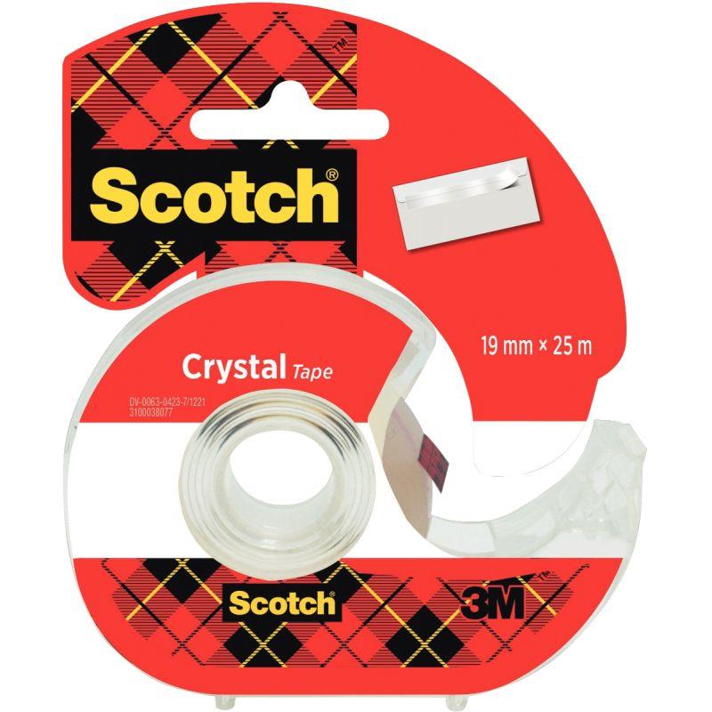Image de  Rouleau adhésif Scotch Cristal 19mmx25m + dévidoir 