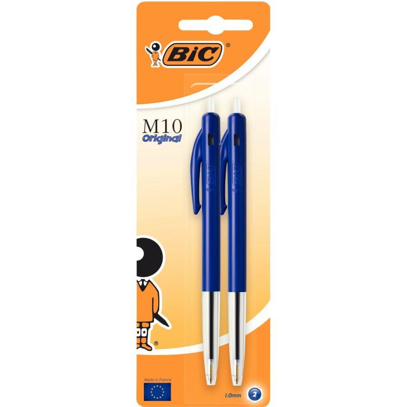 Image de  Blister de 2 stylos bille M10 bleus 