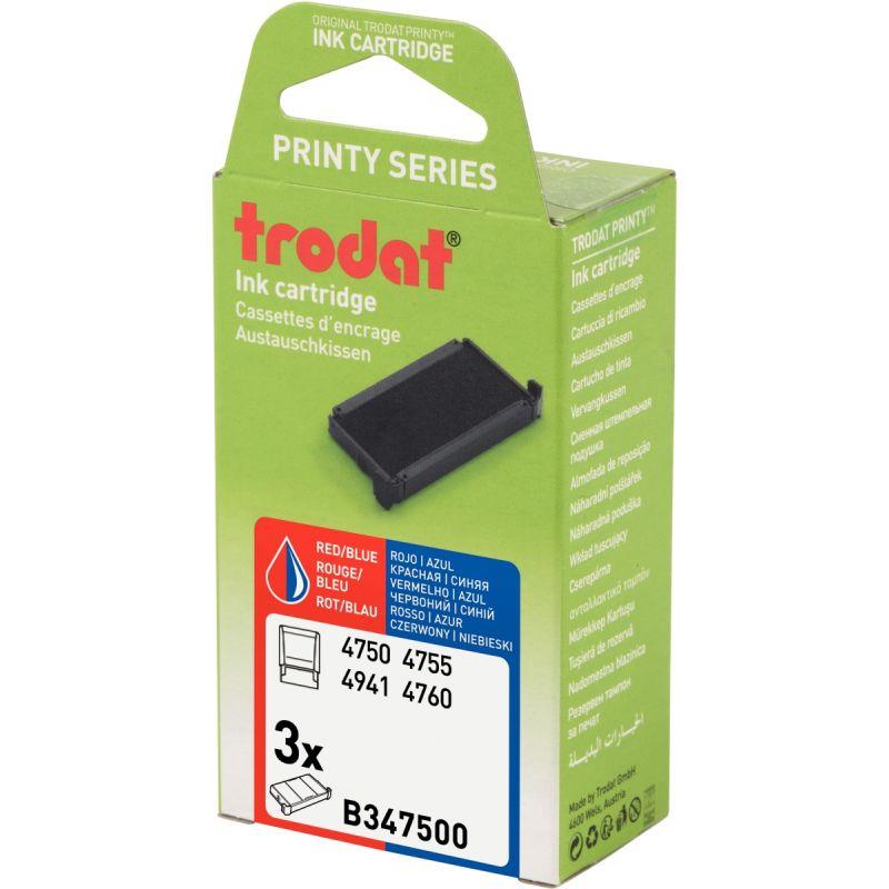 Image de  Blister de 3 recharges 6/4750 Bicolores 
