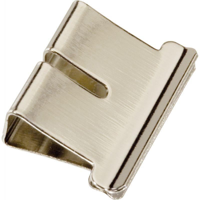 Image de  Boîte de 50 clips chromés 6mm 