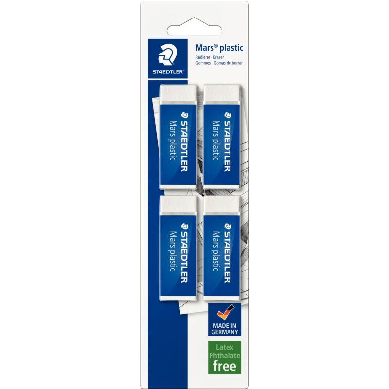 Image de  Blister de 4 gommes Marsplatic 