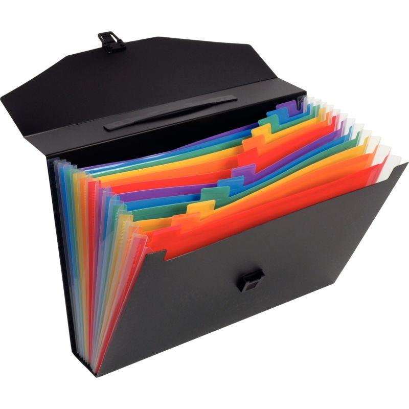 Image de  Valisette trieur RAINBOW CLASS en polypropylène, 12 compartiments 