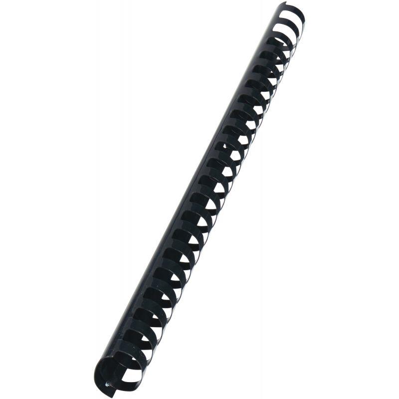 Image de  Paquet de 50 reliures plastiques CombBind 38mm noir 