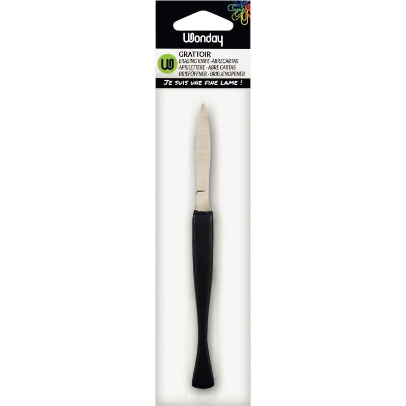 Image de  Grattoir scalpel manche noir 