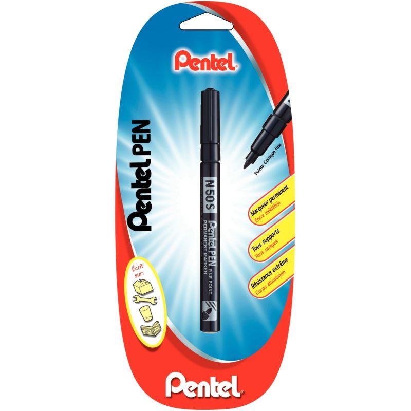 Image de  Blister de 1 marqueur permanent N50S noir 