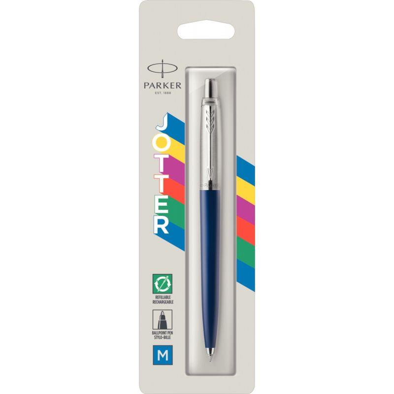 Image de  Blister de 1 stylo bille Jotter corps marine 