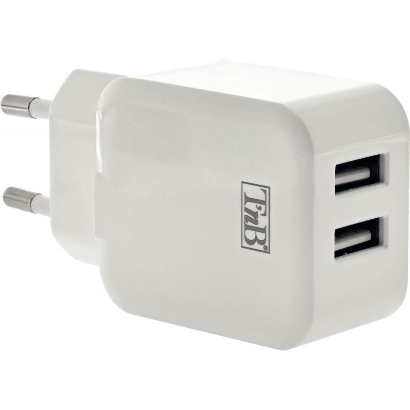 Image de  Chargeur secteur 2 ports USB-A 