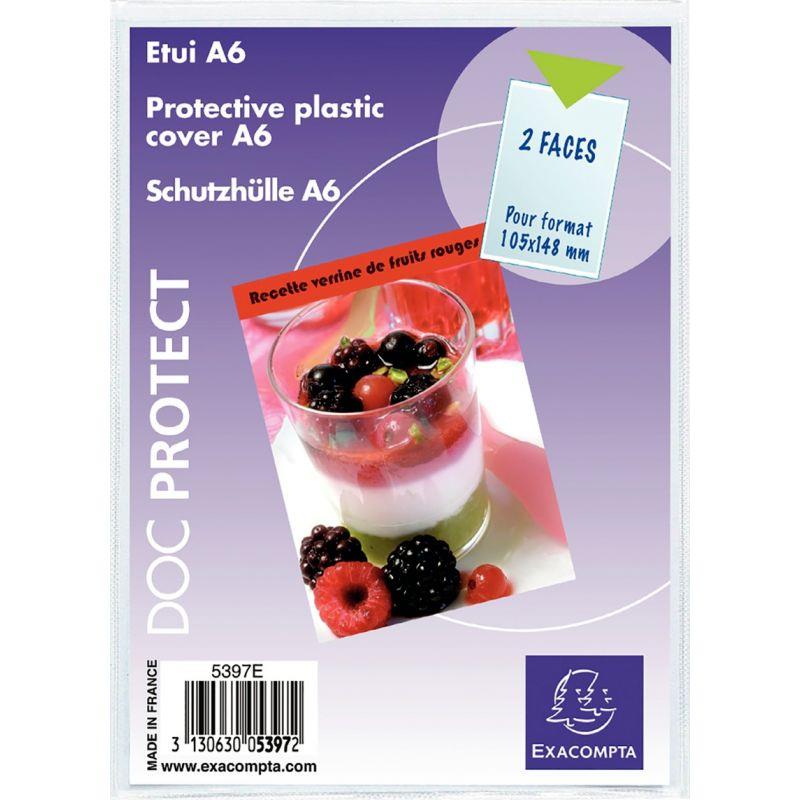 Image de  Étui simple pour format A6 en PVC 