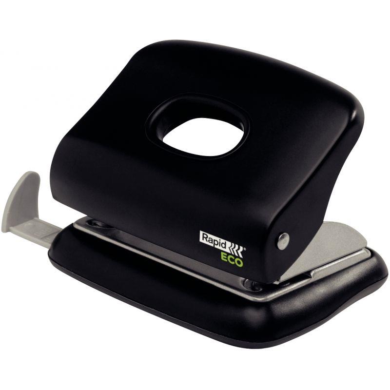 Image de  Perforateur Rapid Eco 2 trous noir 
