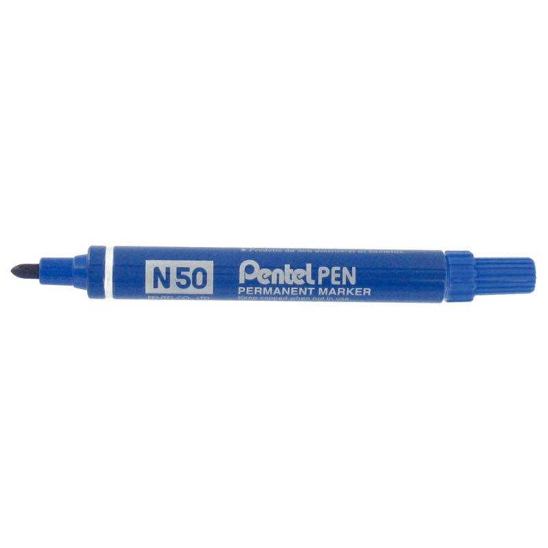 Image de  Marqueur permanent N50 pointe ogive bleu 