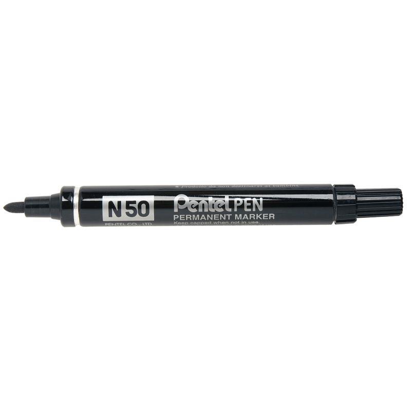 Image de  Marqueur permanent N50 pointe ogive noir 