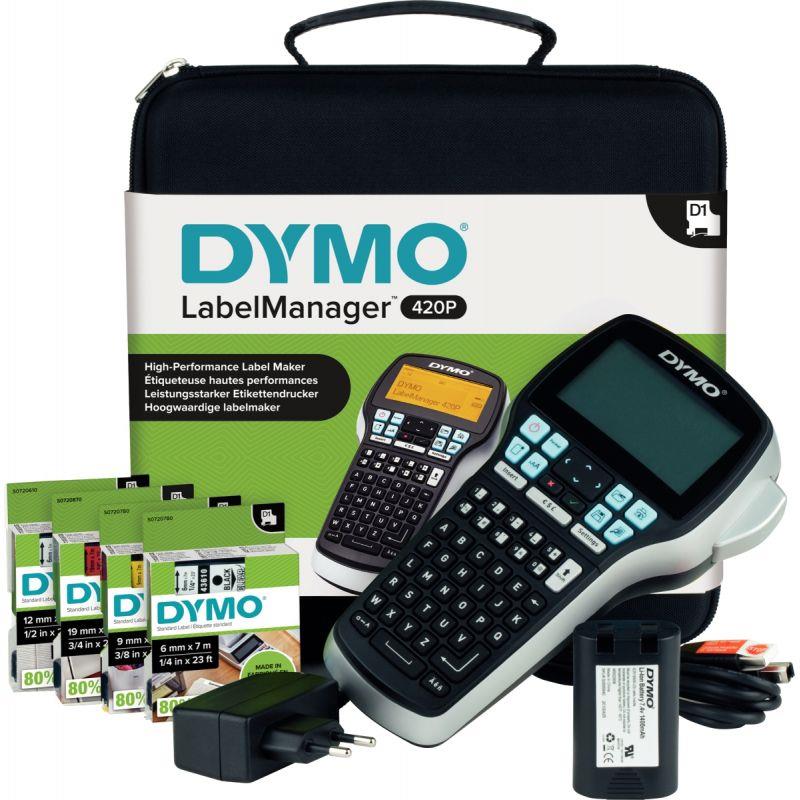Image de  Etiqueteuse Dymo Kit 420P+Mallette 