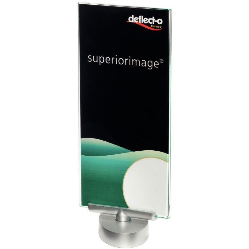 Image de  Porte-affiches vertical pivotant 210x297mm 