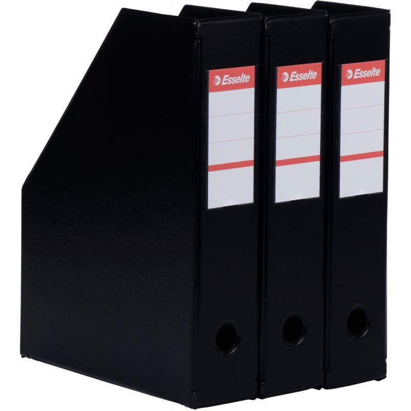 Image de  Lot de 3 porte-revues LEITZ noir 