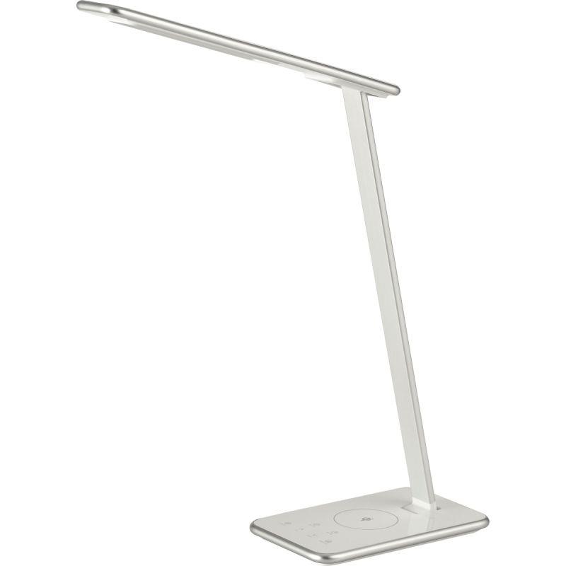 Image de  Lampe LED Orbit blanc et argent 