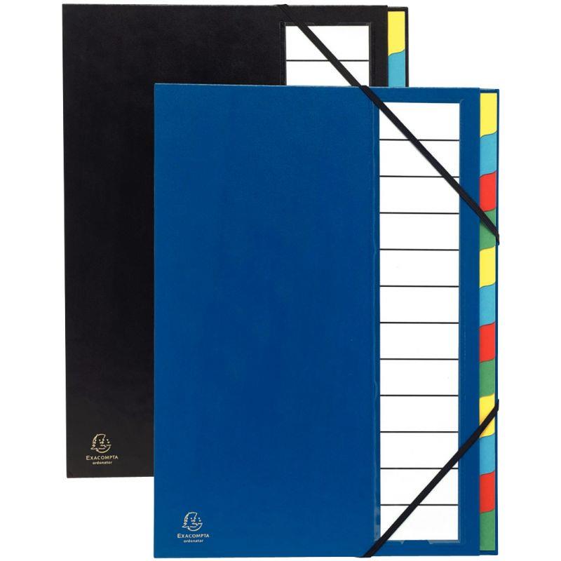 Image de  Trieur rigide dos extensible ORDONATOR 12 compartiments, coloris assortis 