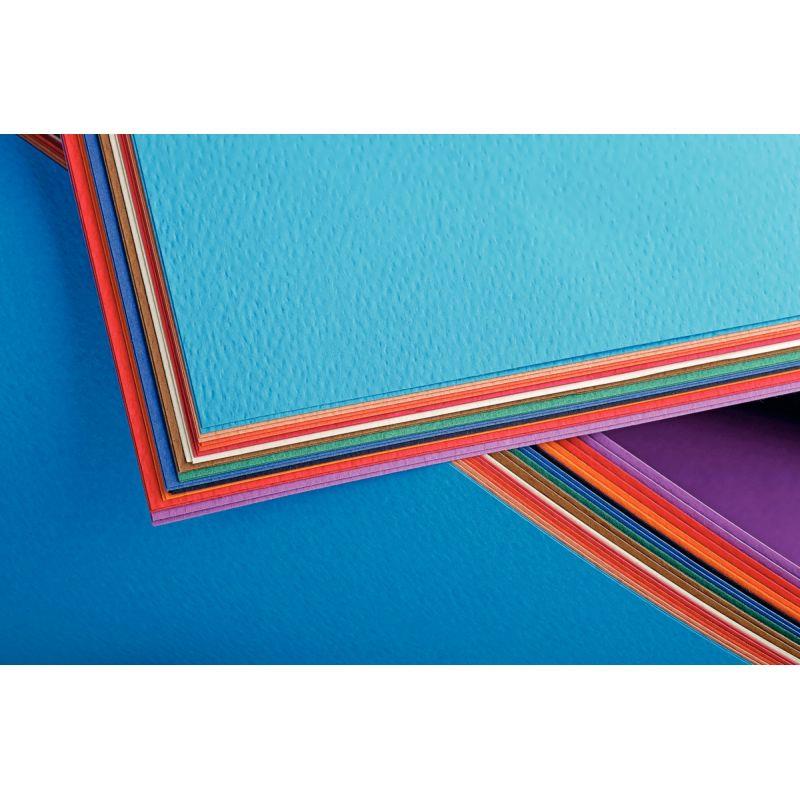 Image de  Paquet de 24 feuilles de papier couleur 160g 50x65cm assortis 