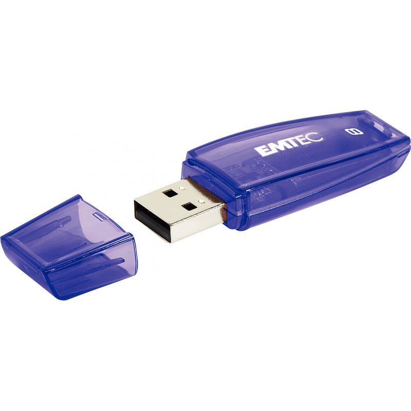 Image de  Clé USB 2.0 Emtec C410 8 Go violete 