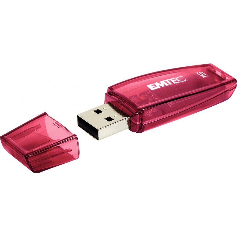 Image de  Clé USB 2.0 Emtec C410 16 Go rouge 
