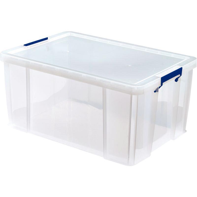 Image de  Boite de rangement 70L transparente 