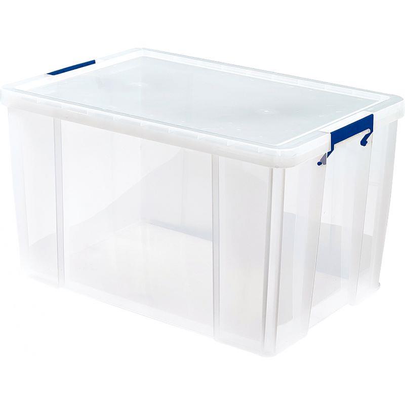 Image de  Boite de rangement 85L transparente 