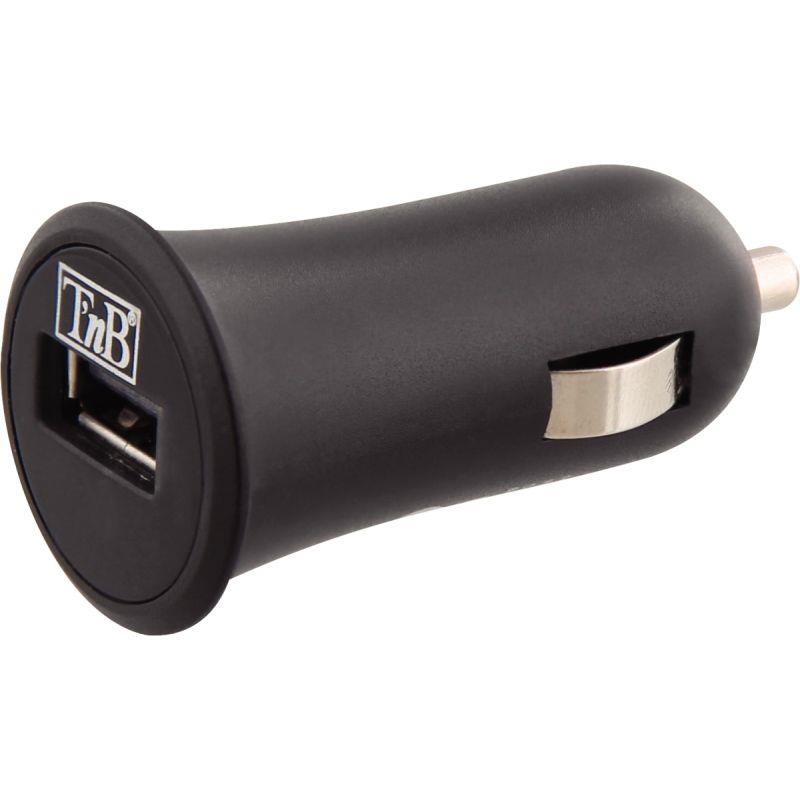 Image de  Chargeur voiture 1 port USB-A noir 