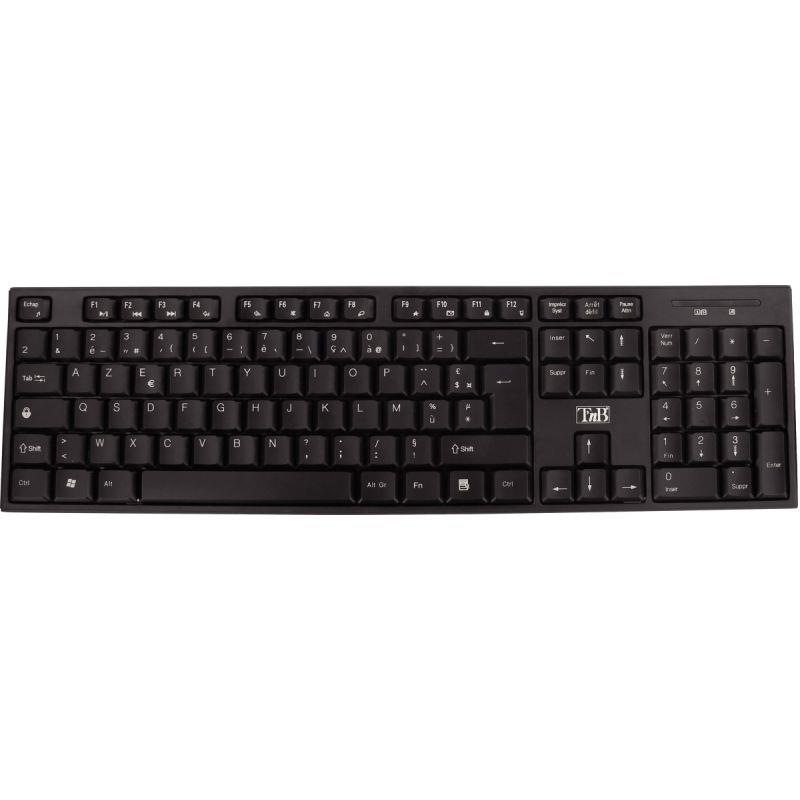 Image de  Clavier sans fil T''NB Classy couleur noir 